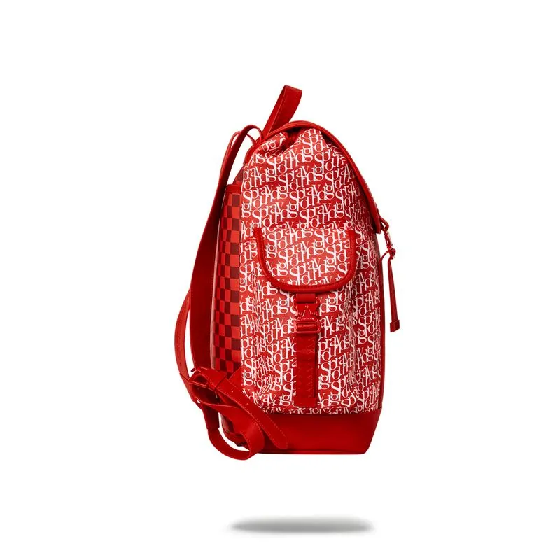 Mochila Urbano Unisex Sprayground Tri Split Red