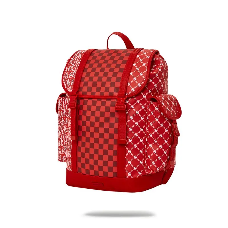 Mochila Urbano Unisex Sprayground Tri Split Red