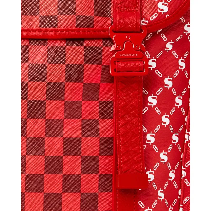 Mochila Urbano Unisex Sprayground Tri Split Red