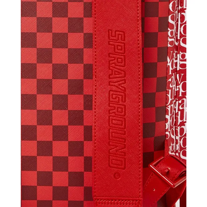 Mochila Urbano Unisex Sprayground Tri Split Red