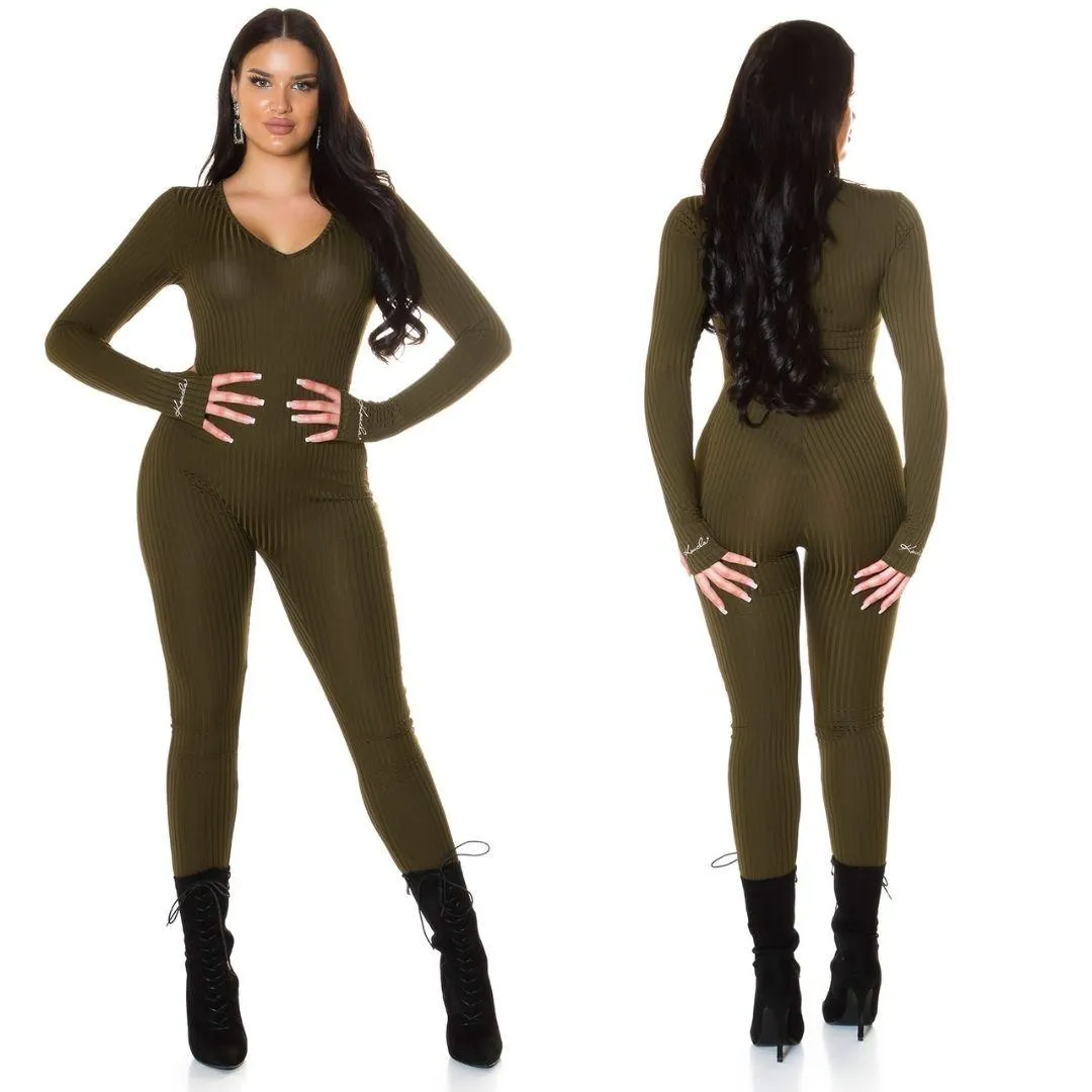 Mono tejido de punto Khaki