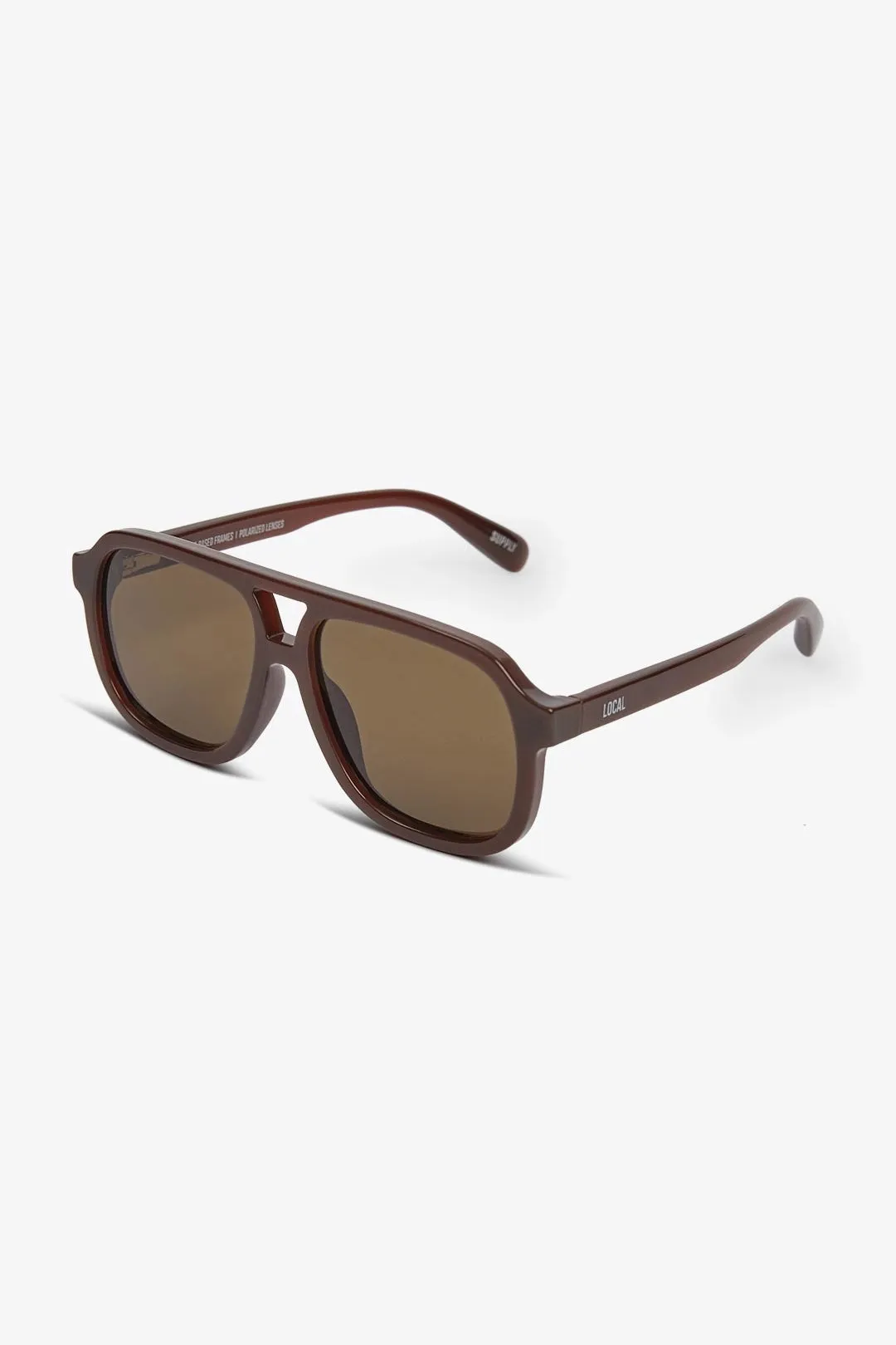 Mxp Polarized Sunglasses in Polished Caramel