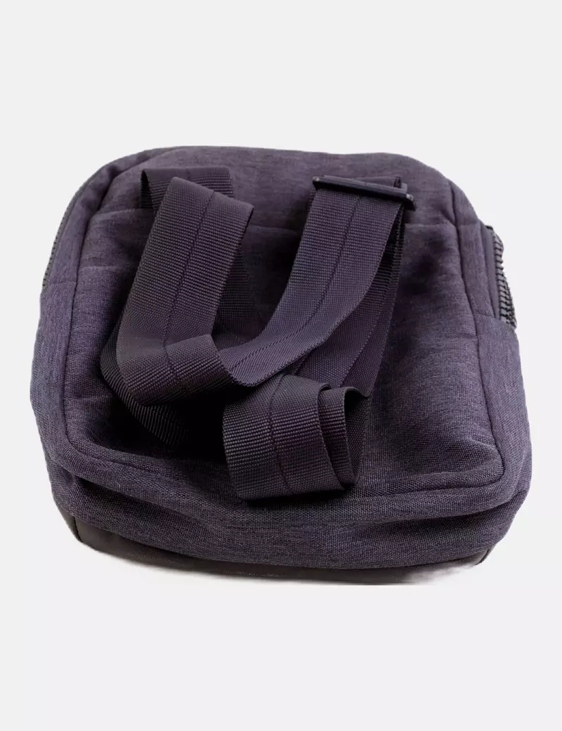 NAVA Bandolera gris tejido
