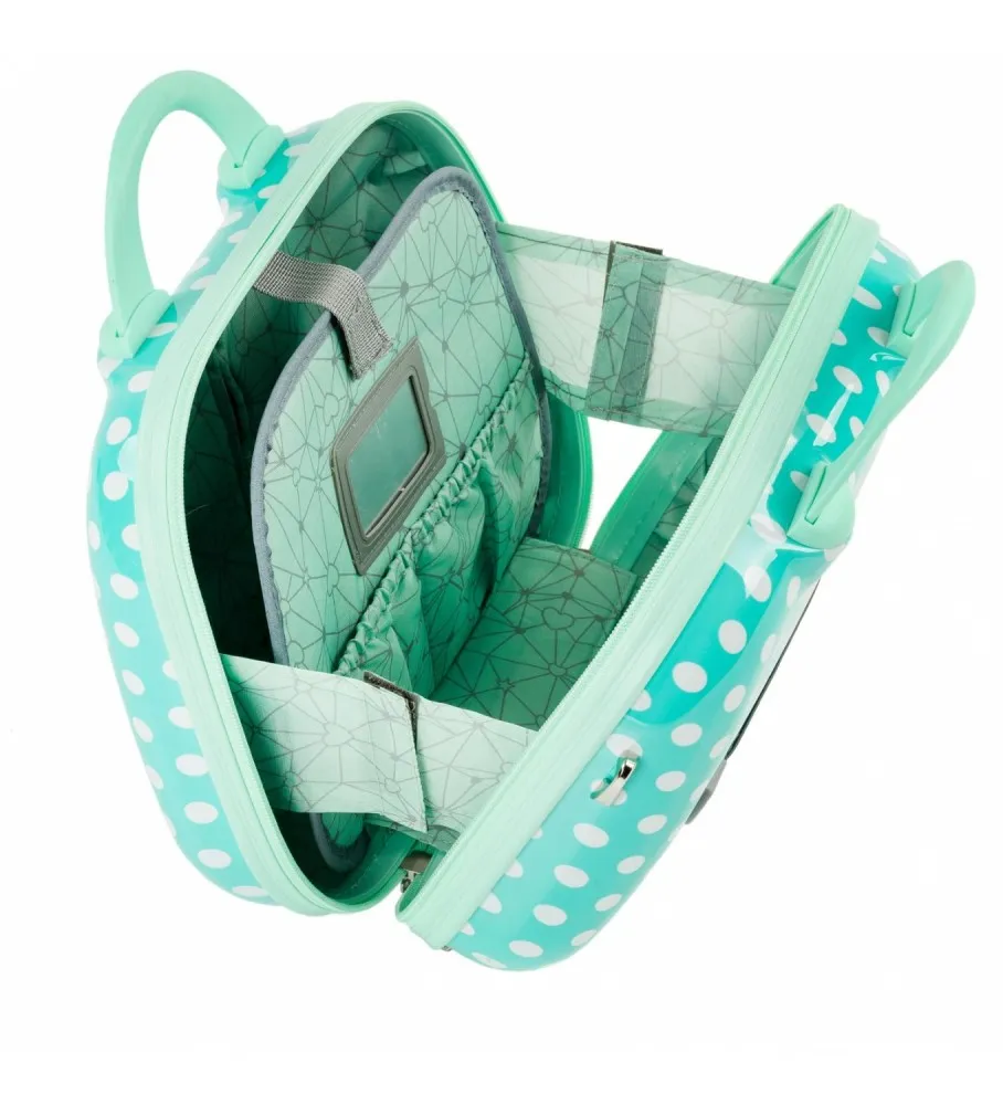 NECESER GRANDE RíGIDO 702435 VERDE  36X26X16CM