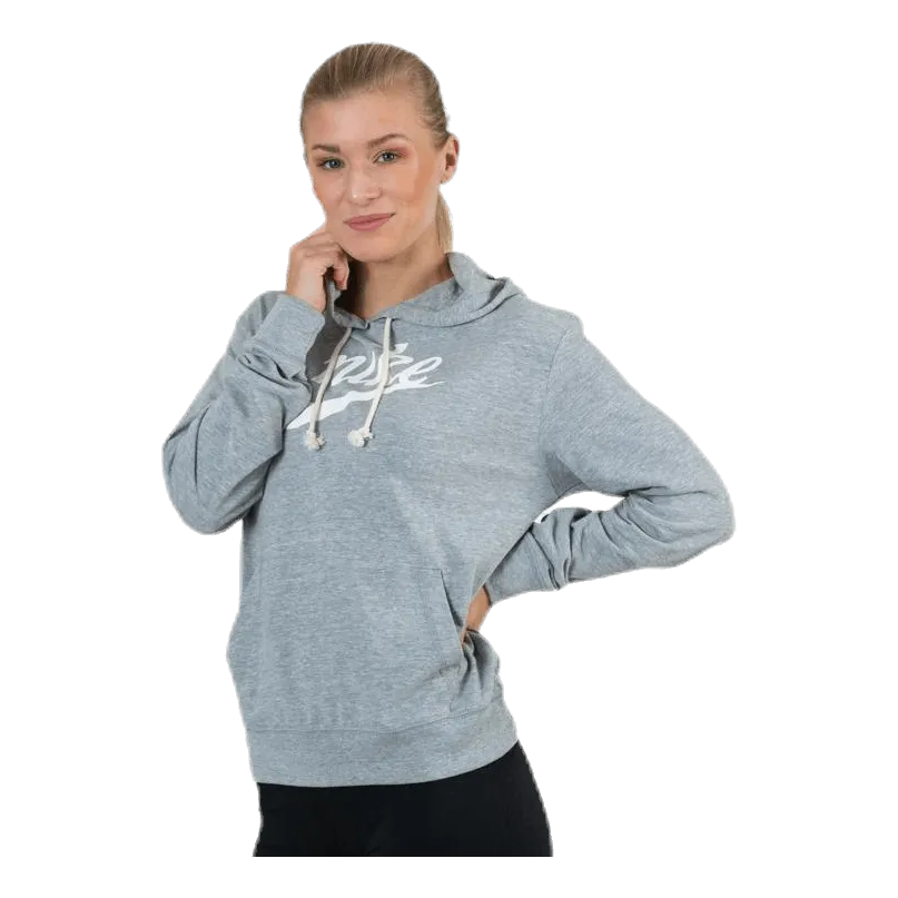 Nike Gym Vintage Hoodie Grey