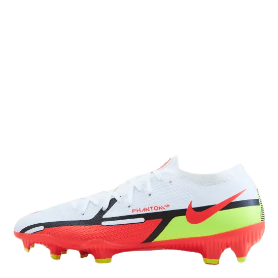 NIKE PHANTOM GT2 PRO FG WHITE/BRIGHT CRIMSONVOLT