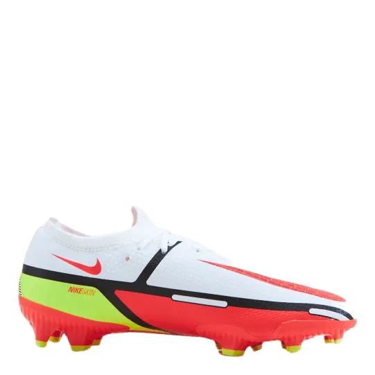 NIKE PHANTOM GT2 PRO FG WHITE/BRIGHT CRIMSONVOLT