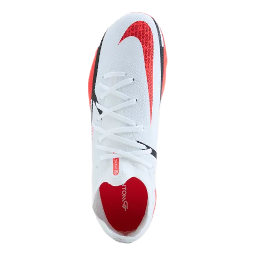 NIKE PHANTOM GT2 PRO FG WHITE/BRIGHT CRIMSONVOLT