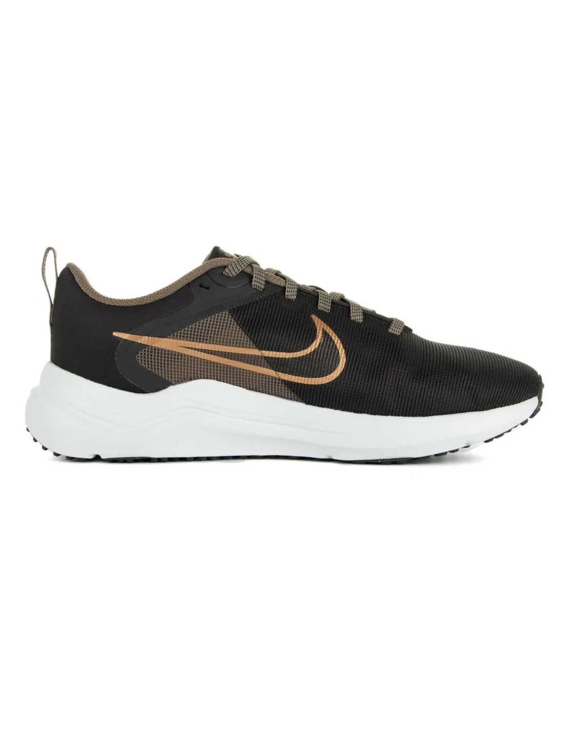 NIKE  ZAPATILLAS NEGRAS Y GRISES DOWNSHIFTER 12 MUJER