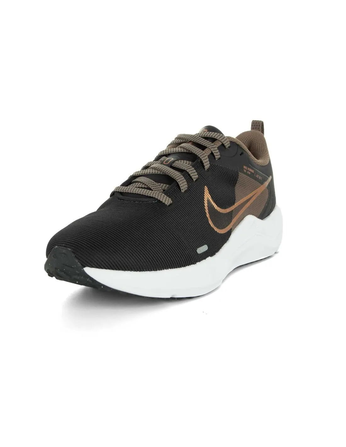 NIKE  ZAPATILLAS NEGRAS Y GRISES DOWNSHIFTER 12 MUJER