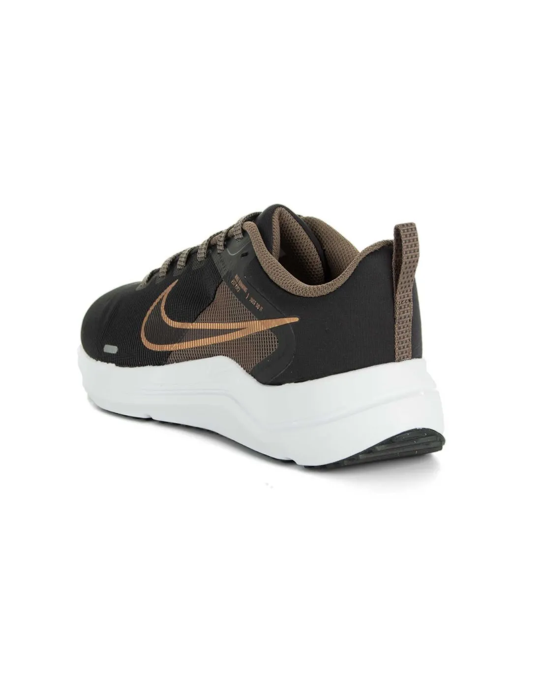 NIKE  ZAPATILLAS NEGRAS Y GRISES DOWNSHIFTER 12 MUJER