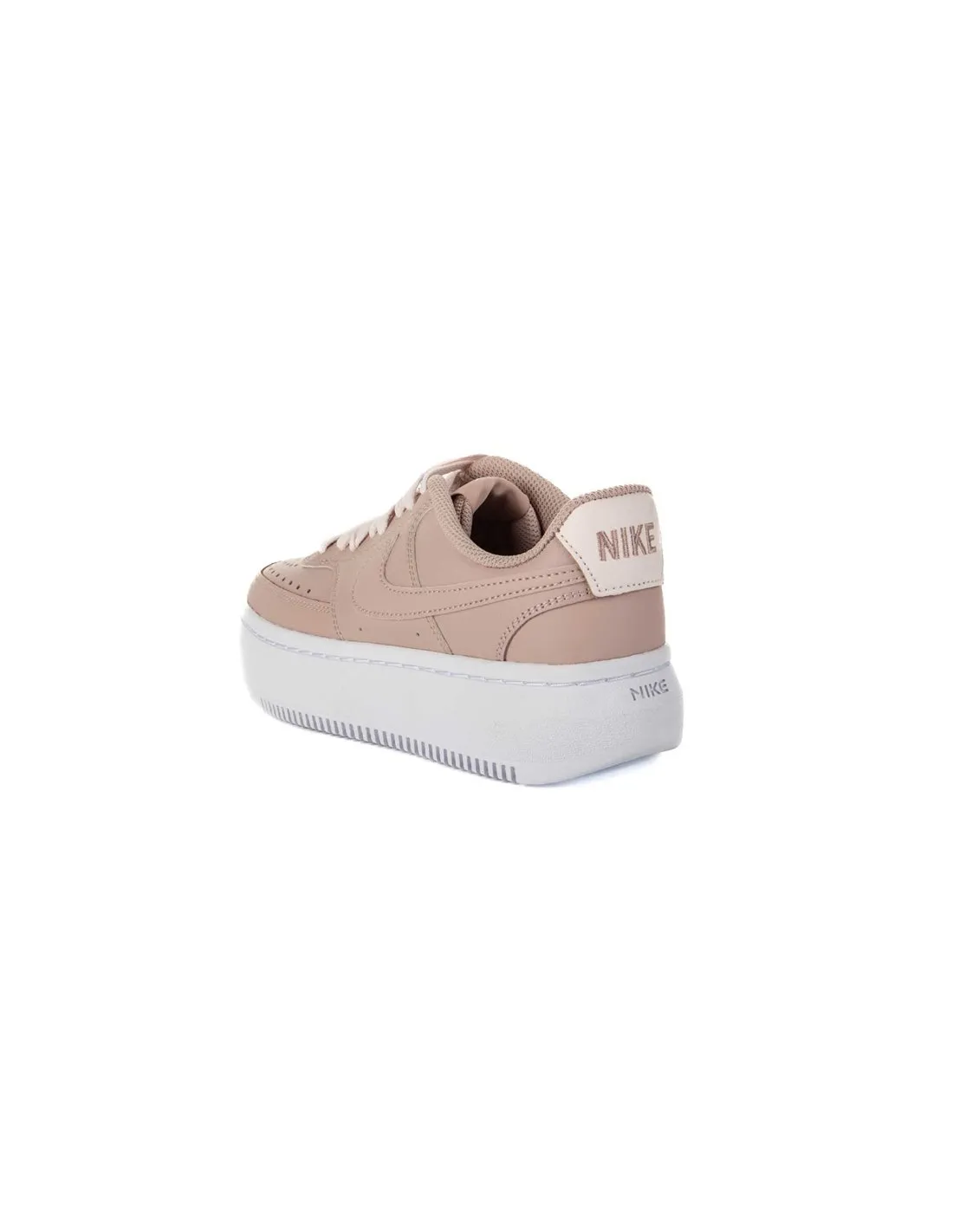 NIKE  ZAPATILLAS ROSAS COURT VISION ALTA MUJER