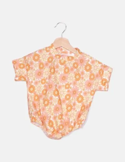 NoName Body cuello alto floral