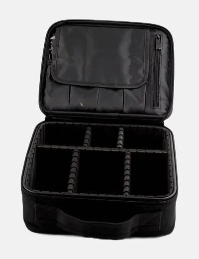 NoName Neceser de maquillaje negro