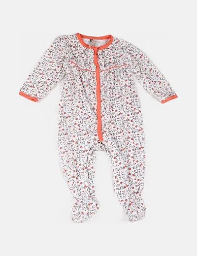 NoName Pijama blanco floral