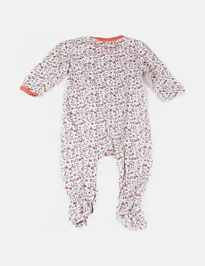 NoName Pijama blanco floral