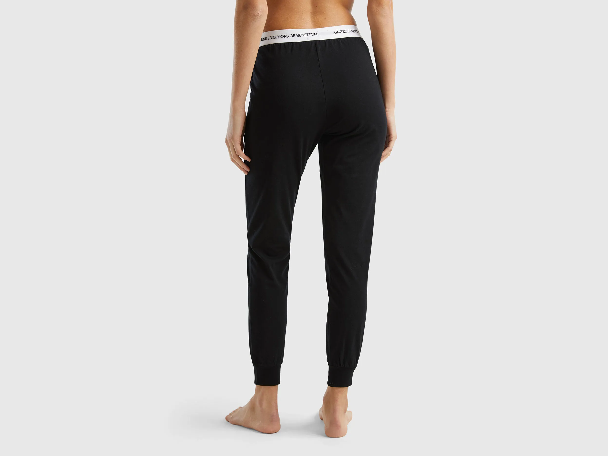 Pantalón con elástico con logotipo