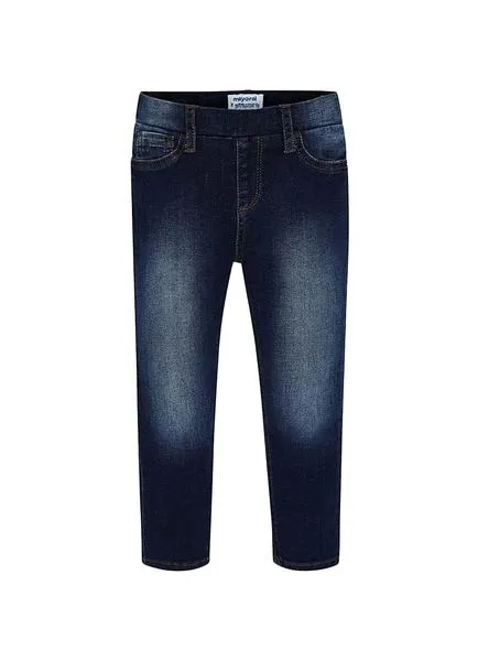 pantalon vaquero mayoral jegging azul para niña