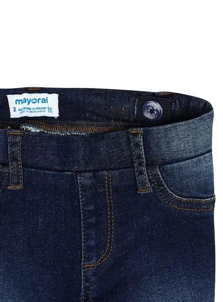 pantalon vaquero mayoral jegging azul para niña