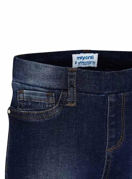 pantalon vaquero mayoral jegging azul para niña