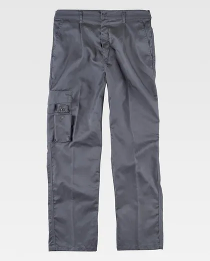 Pantalón con elástico Gris