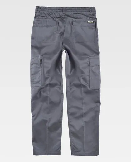 Pantalón con elástico Gris