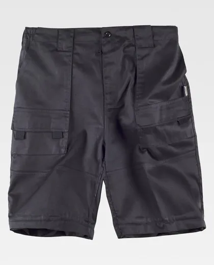 Pantalón con perneras desmontables Negro