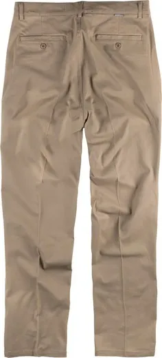 Pantalón tipo chino, tejido elástico Beige