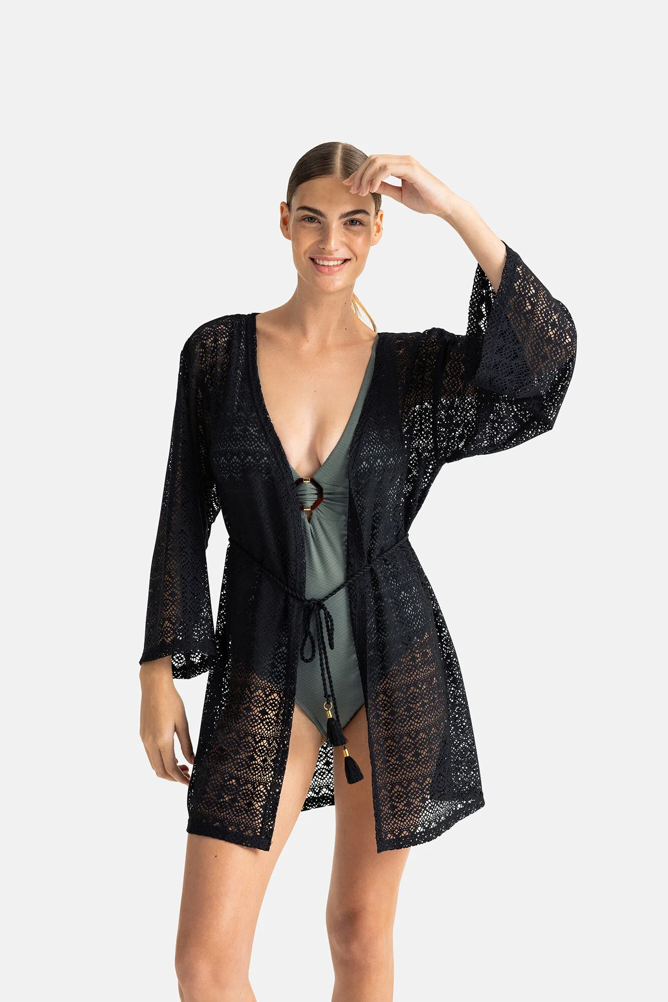 Pareo estilo kimono