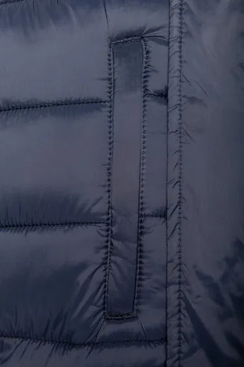Parka ligera acolchada con capucha para hombre