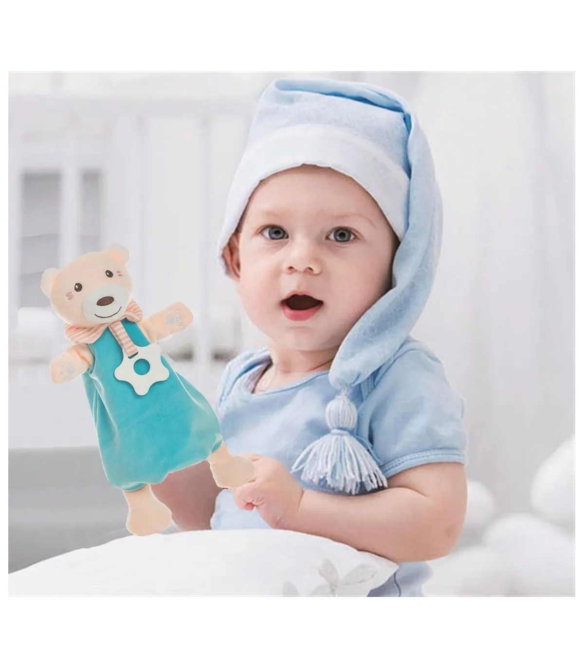 Peluche Bebe Marioneta Sonajero