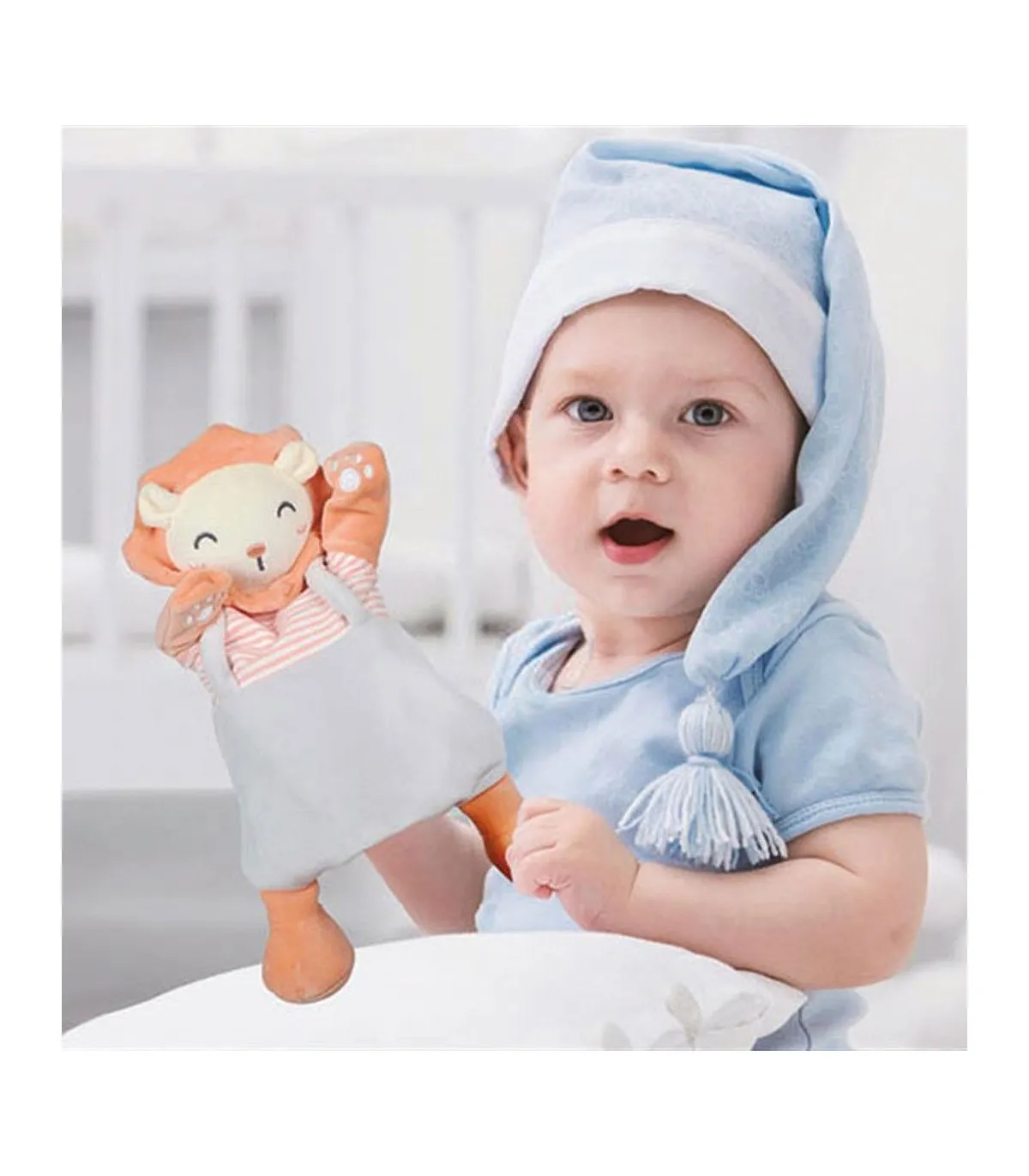 Peluche Bebe Marioneta Sonajero