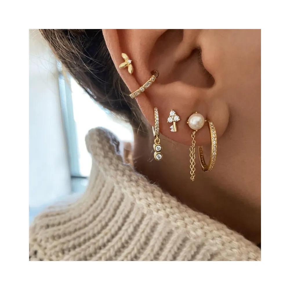 Pendiente Delsie Oro