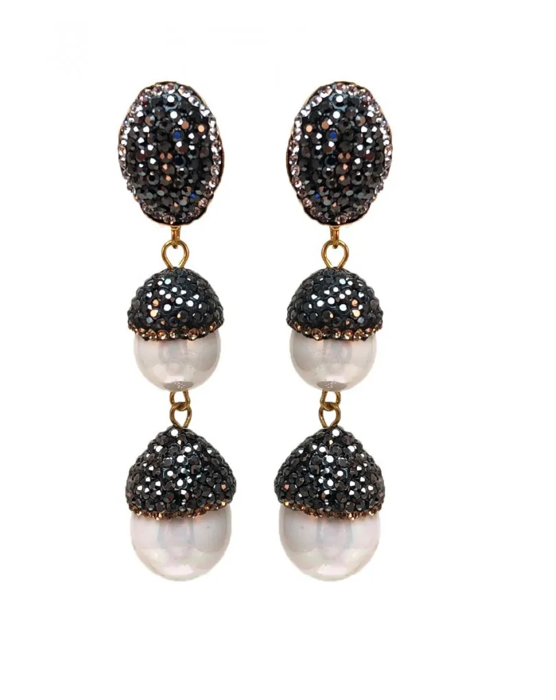 PENDIENTES LARGOS PARA BODAS CON PERLAS, TE QUEDARAN FANTASTICOS