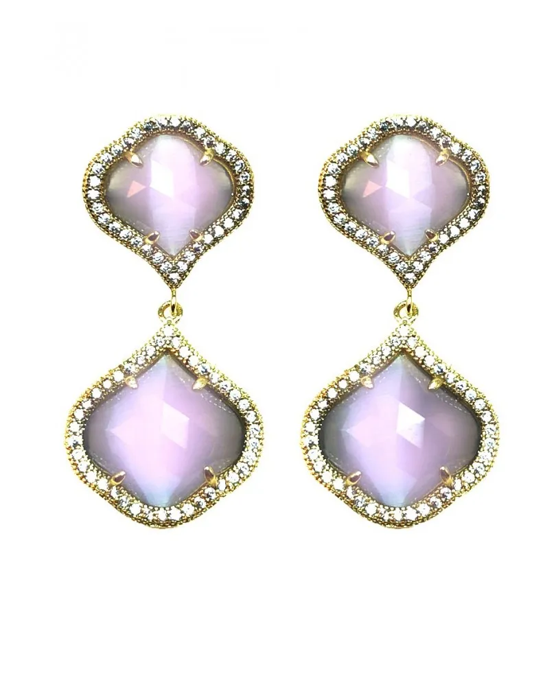 PENDIENTES PARA BODAS AZULES DE BISUTERIA FINA