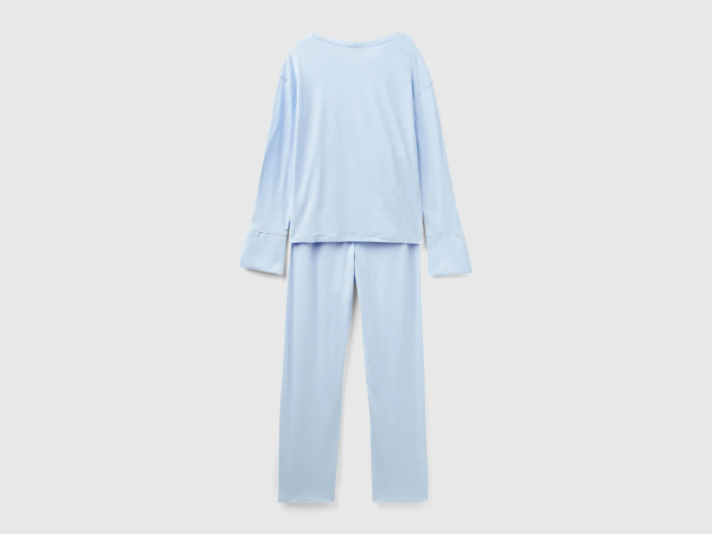 Pijama cálido de viscosa mixta