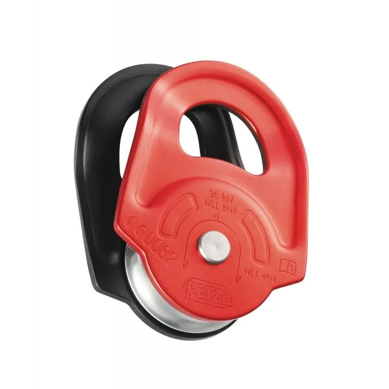 Polea de alta resistencia PETZL Rescue (Rojo)