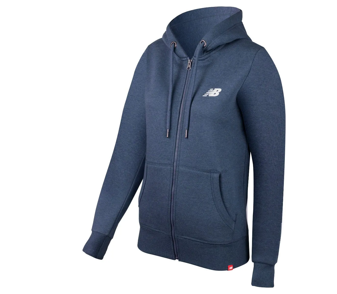 Polerón Urbano Mujer New Balance Full Zip Azul