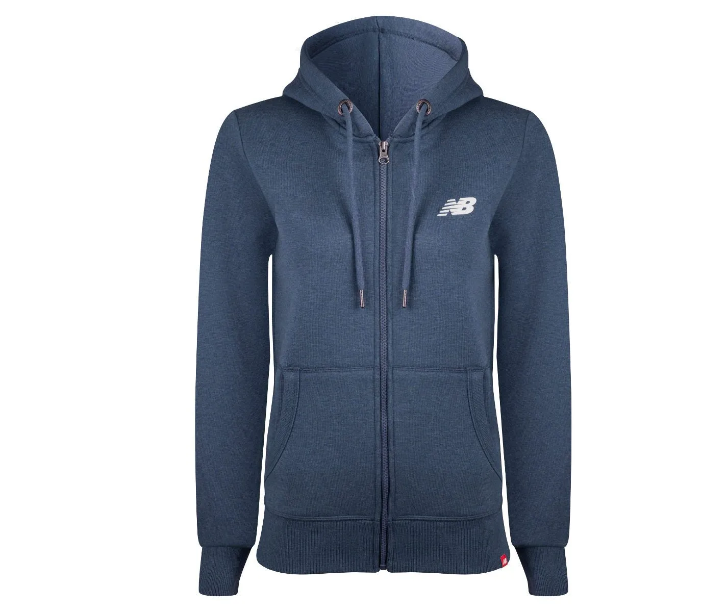 Polerón Urbano Mujer New Balance Full Zip Azul