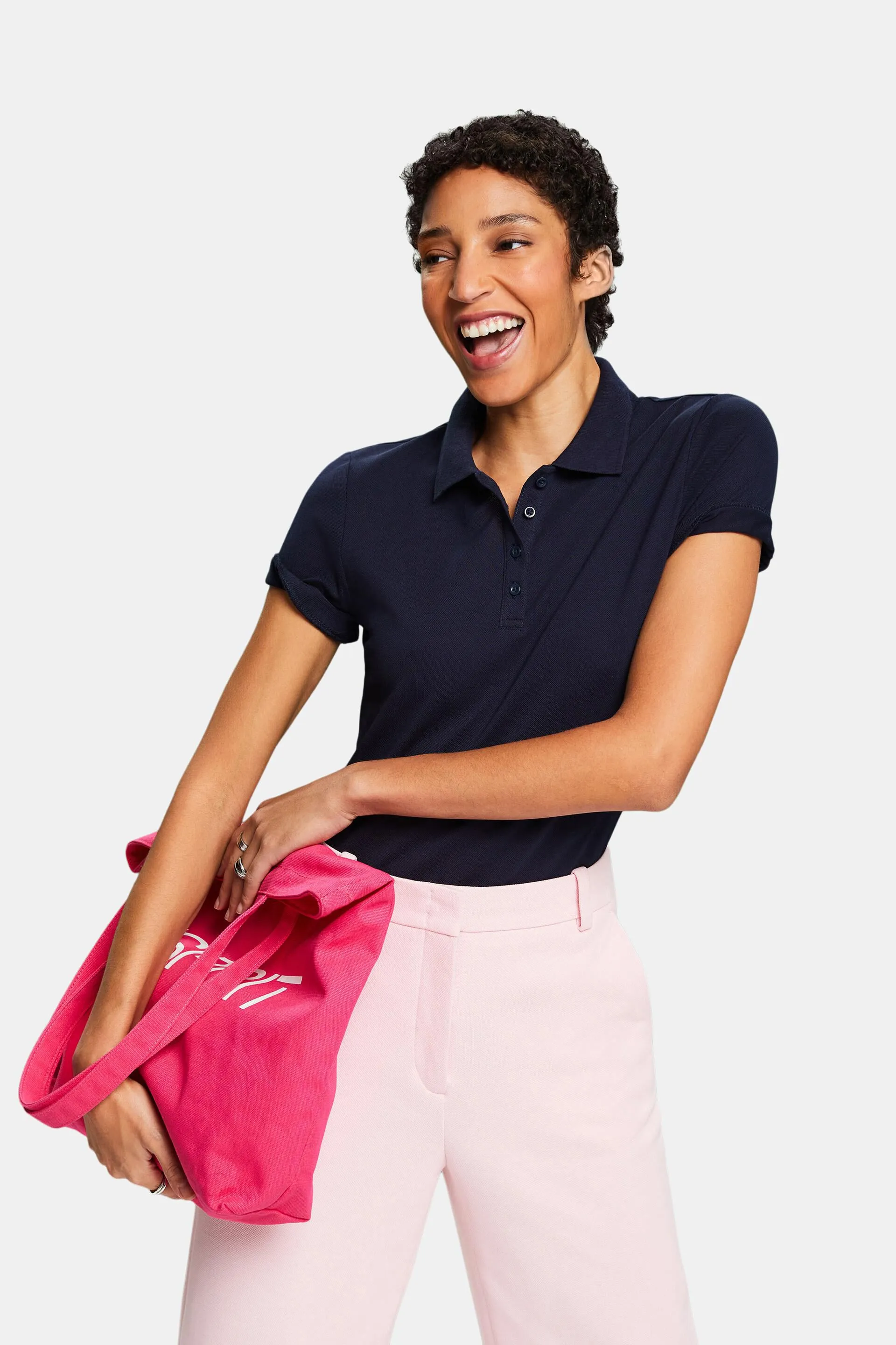 Polo en tejido jersey