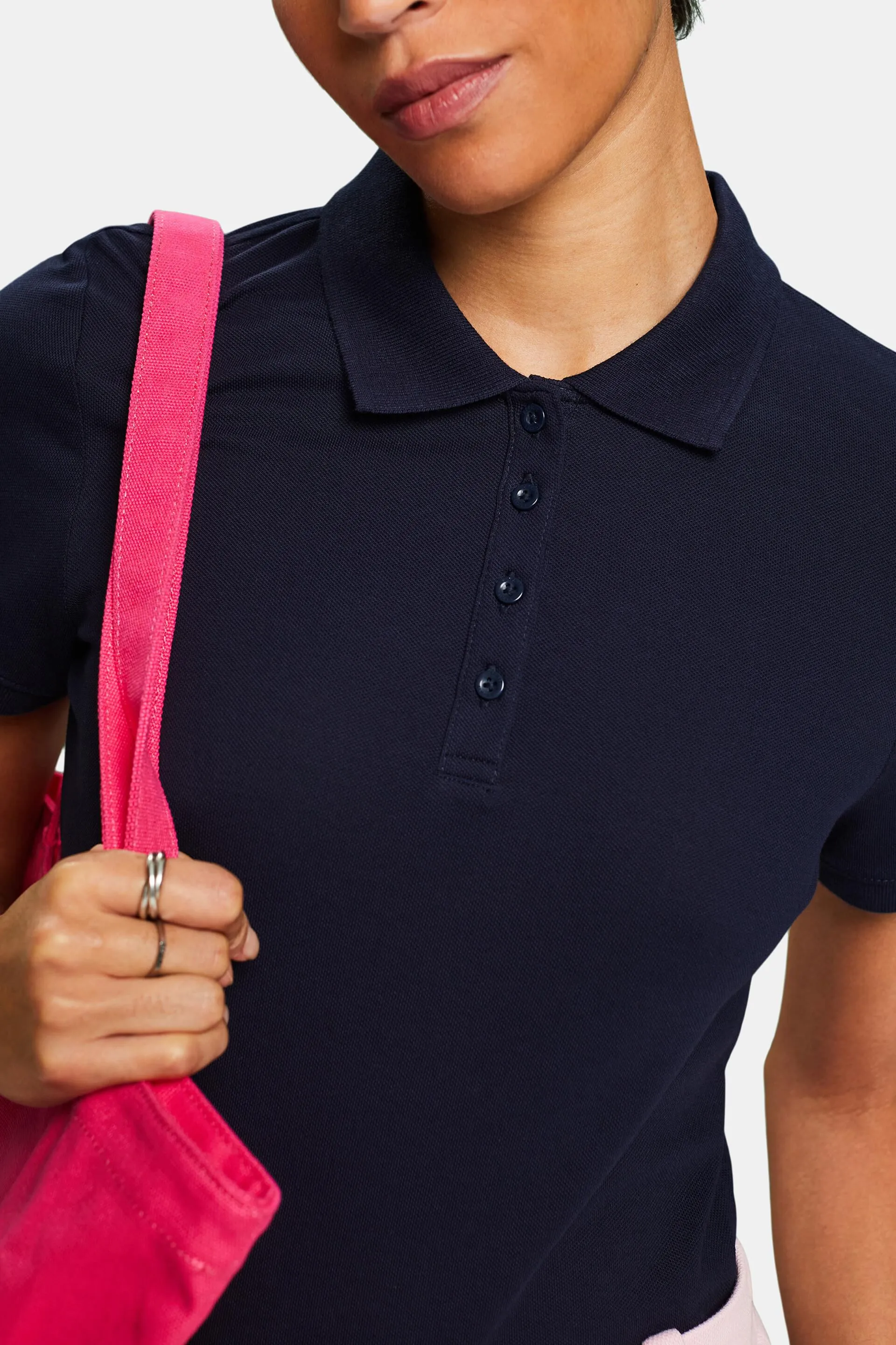 Polo en tejido jersey