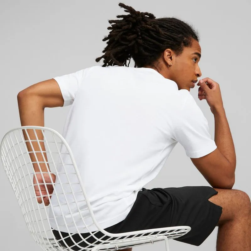 Polo Urbano Hombre Puma Wording Graphic Tee