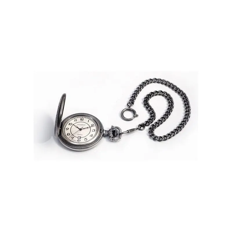 Reloj de bolsillo Viceroy. Incluye cadena de acero para colgar....