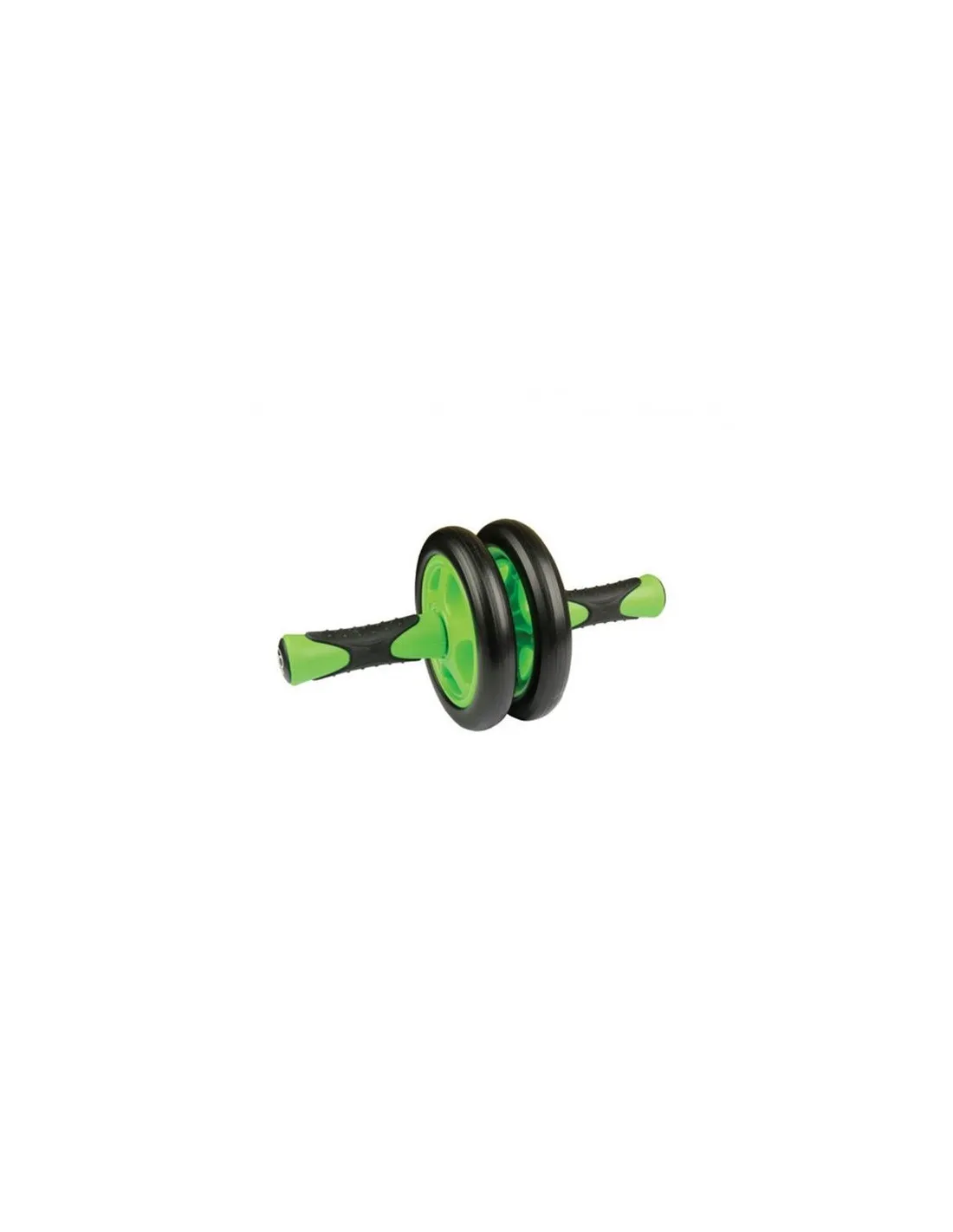 Rueda abdominal doble Ø15cm con agarres