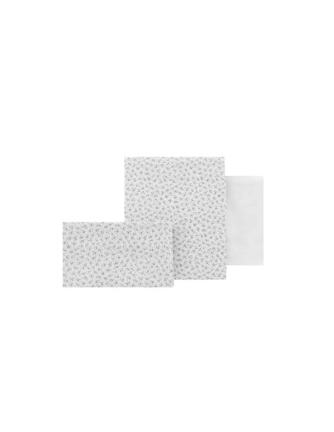 Sabanas minicuna 3 pcs Liberty Gris de Cambrass