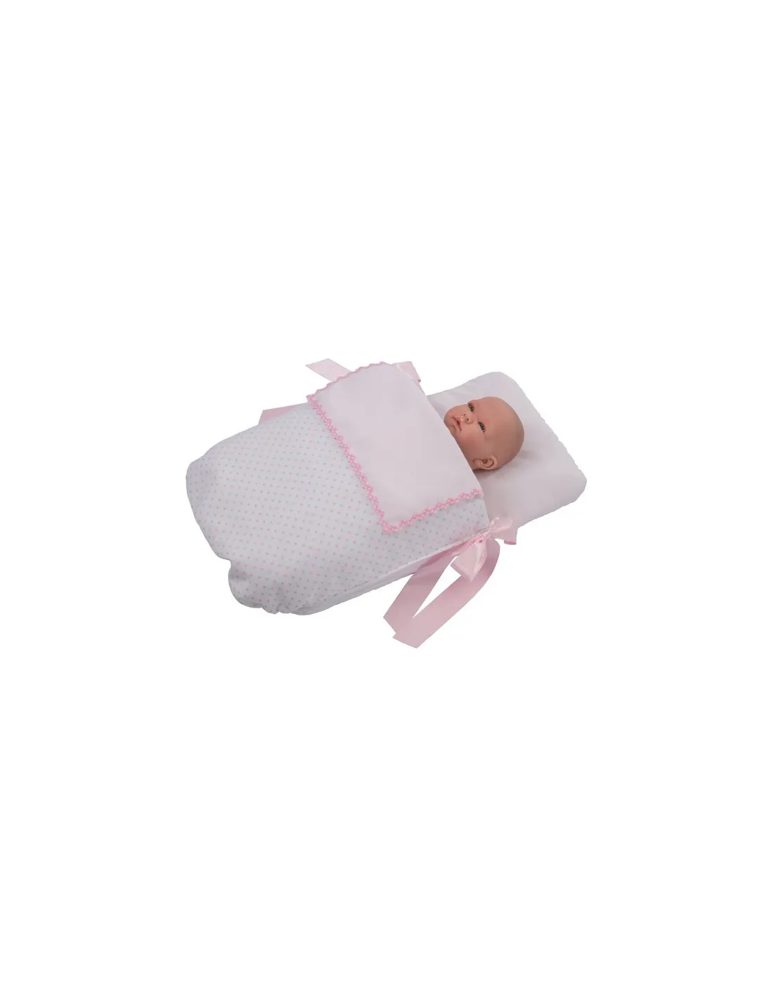 Saco con cubre para muñecas de Bebelux
