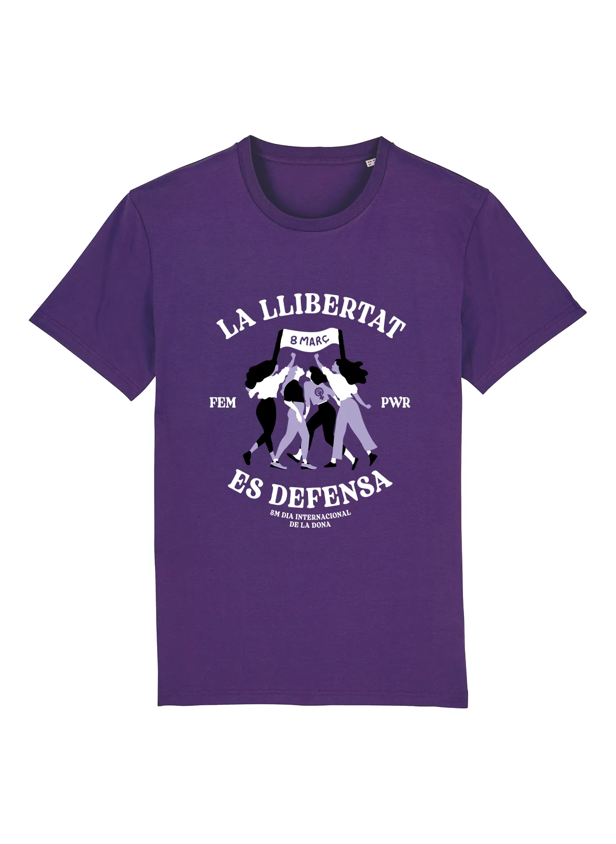 Samarreta 8M 2024 | La llibertat es defensa