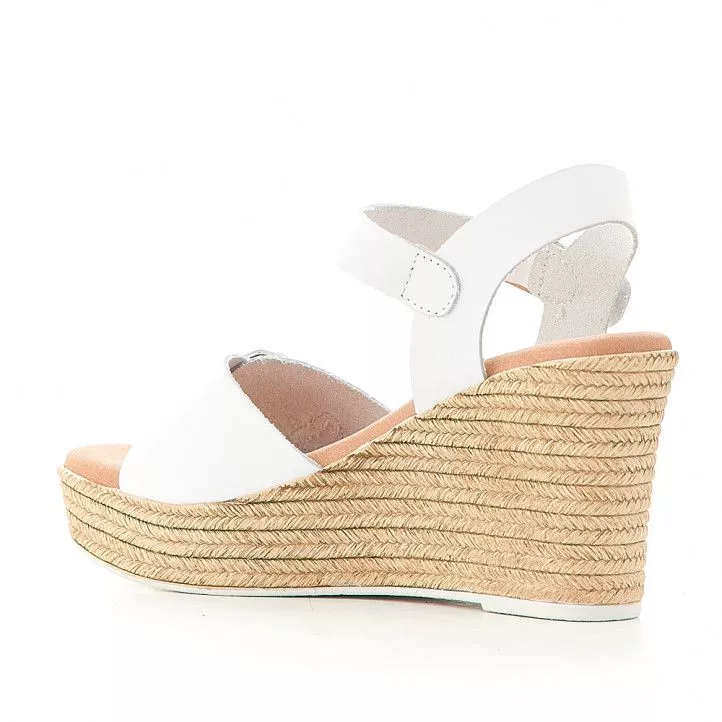 Sandalias cuña Redlove miriam con hebilla en la pala