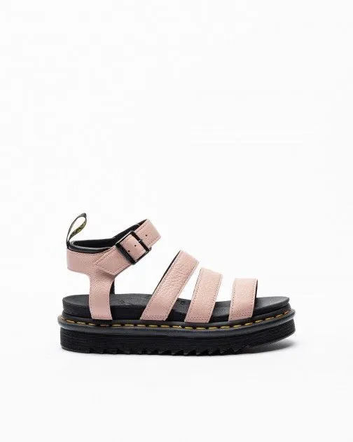 Sandalias de plataforma Dr Martens Blaire Rosa