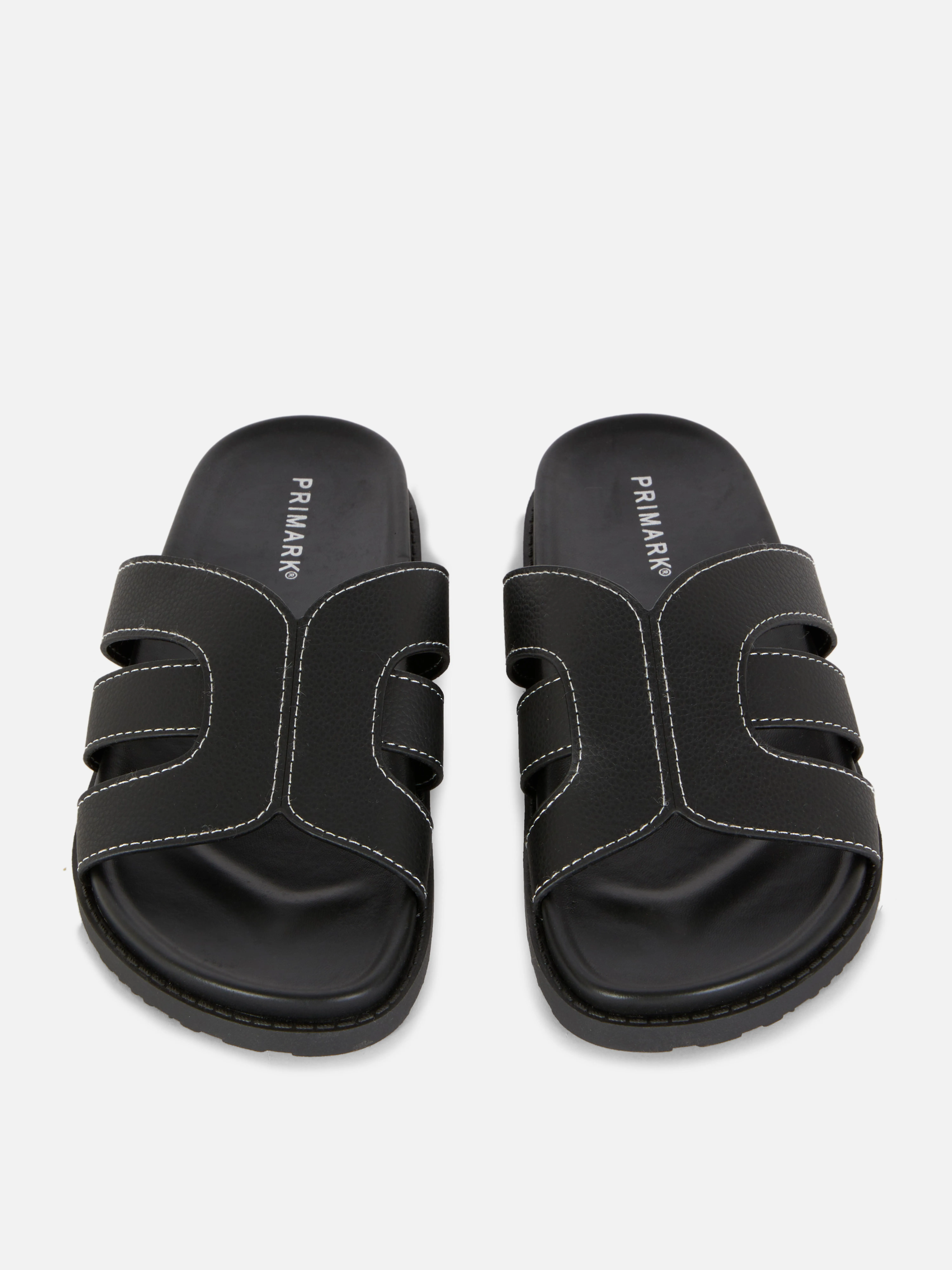 Sandalias de tiras tejidas